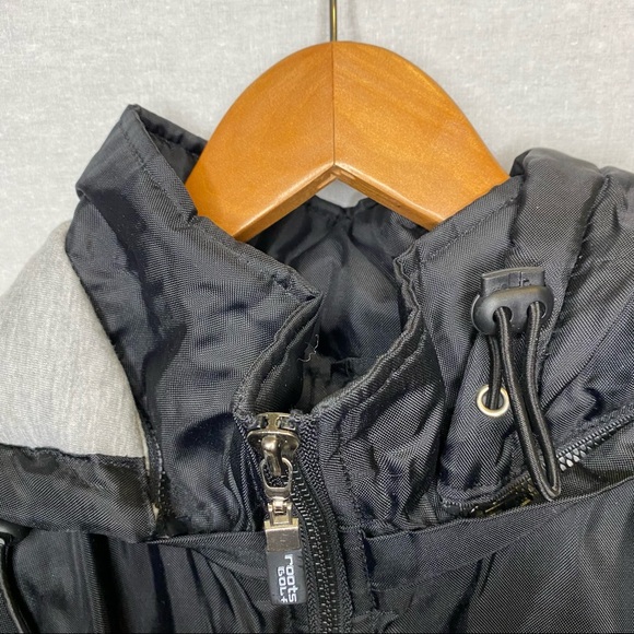 Roots Golf Jacket Black Lined Professional Staff Logo Embroidered Men’s Large - Picture 13 of 13